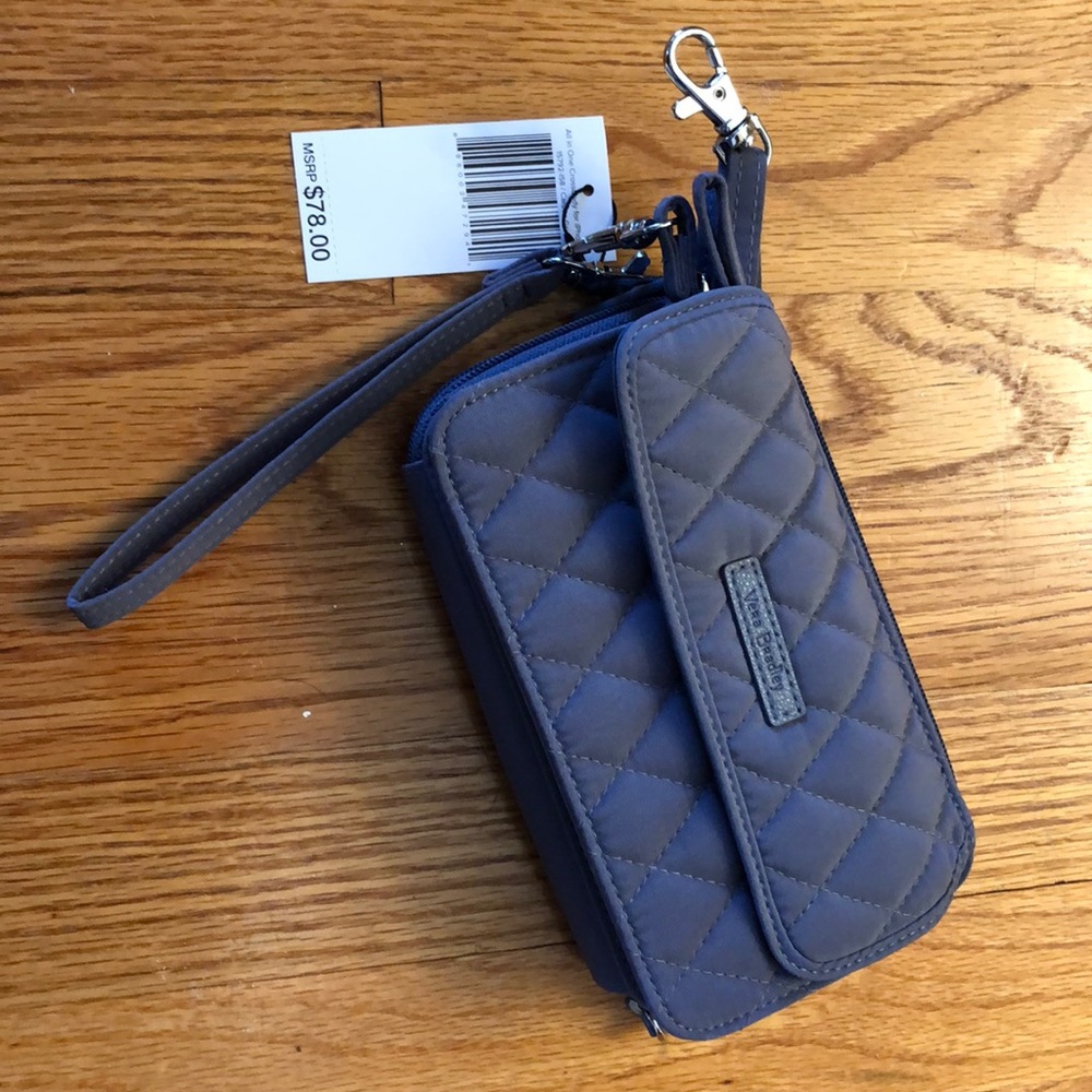 NWT Vera Bradley all-in-one crossbody, multi-strap